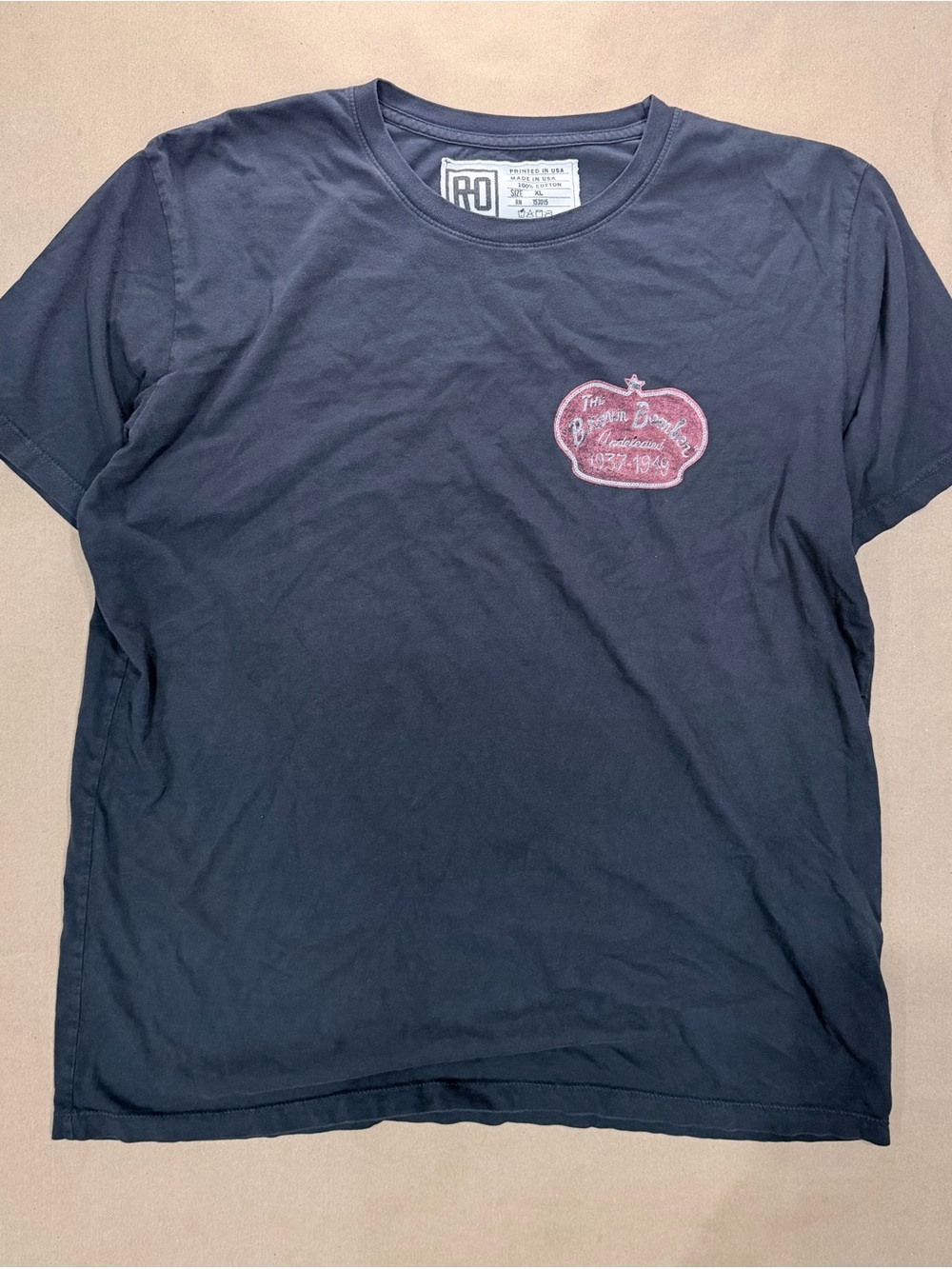 Roots of Fight Joe Louis Detroit Tee – Men’s XL Made in USA